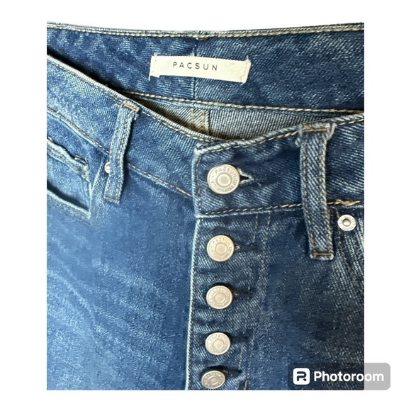 Pacsun baggy mom jeans high waisted relaxed fit 25” waist size 0/2 - Picture 3 of 3